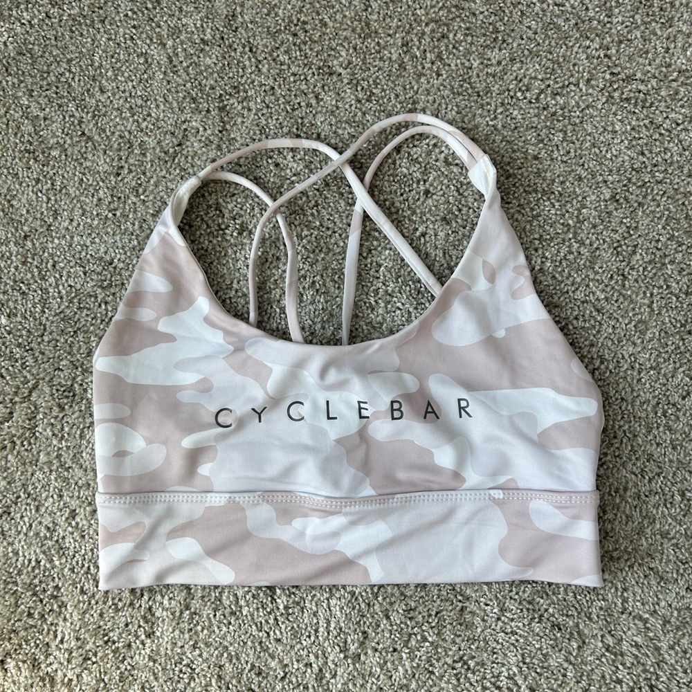 Cyclebar Camo Sports Bra